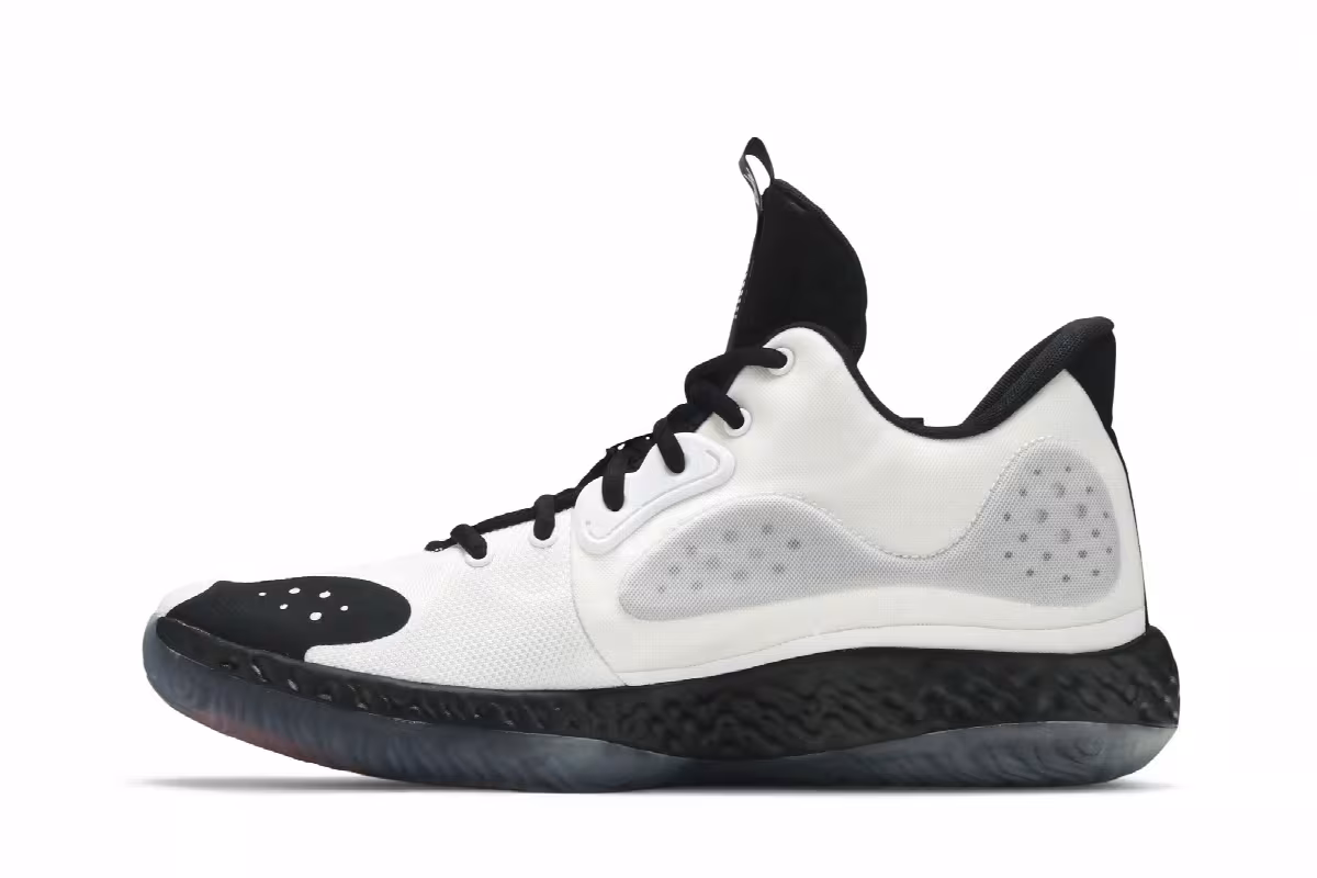 Nike KD Trey 5 7 White Black, view 4