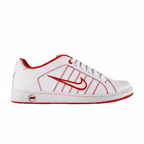 Nike Court Tradition 2 'White University Red'