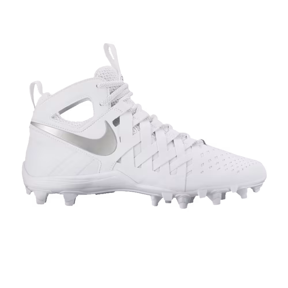 Nike Huarache 5 Lacrosse Cleat White