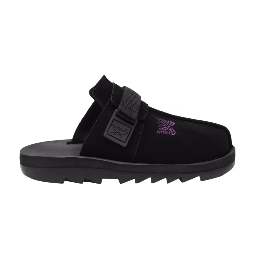 Needles x Reebok Beatnik Sandal Black Extreme Purple