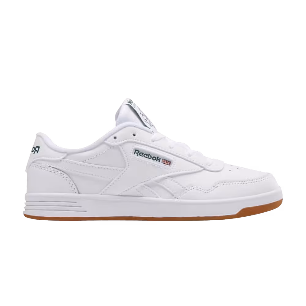 Reebok Women's Club MEMT White Clover Green