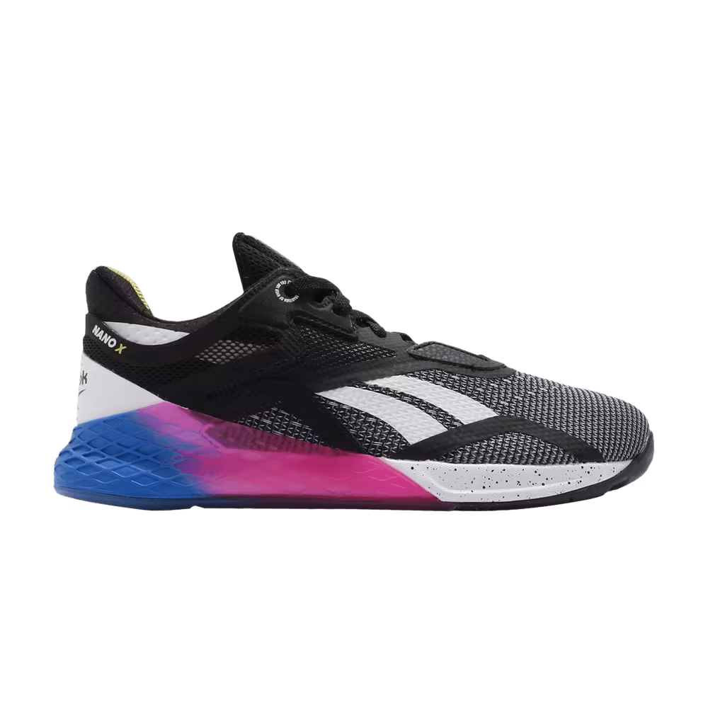 Reebok Women's Nano X Black Proud Pink