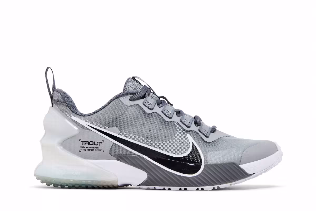 Nike Force Zoom Trout LTD TF Light Smoke Grey, view 2