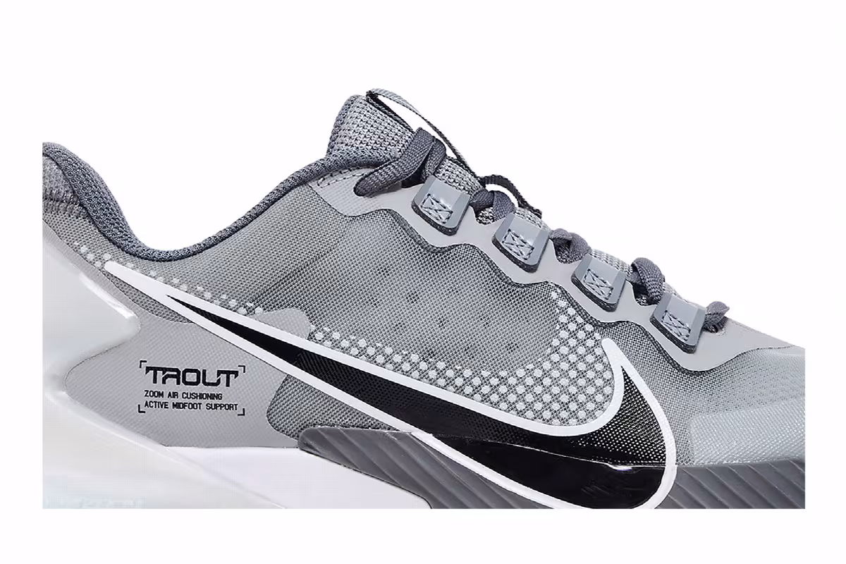 Nike Force Zoom Trout LTD TF Light Smoke Grey, view 3