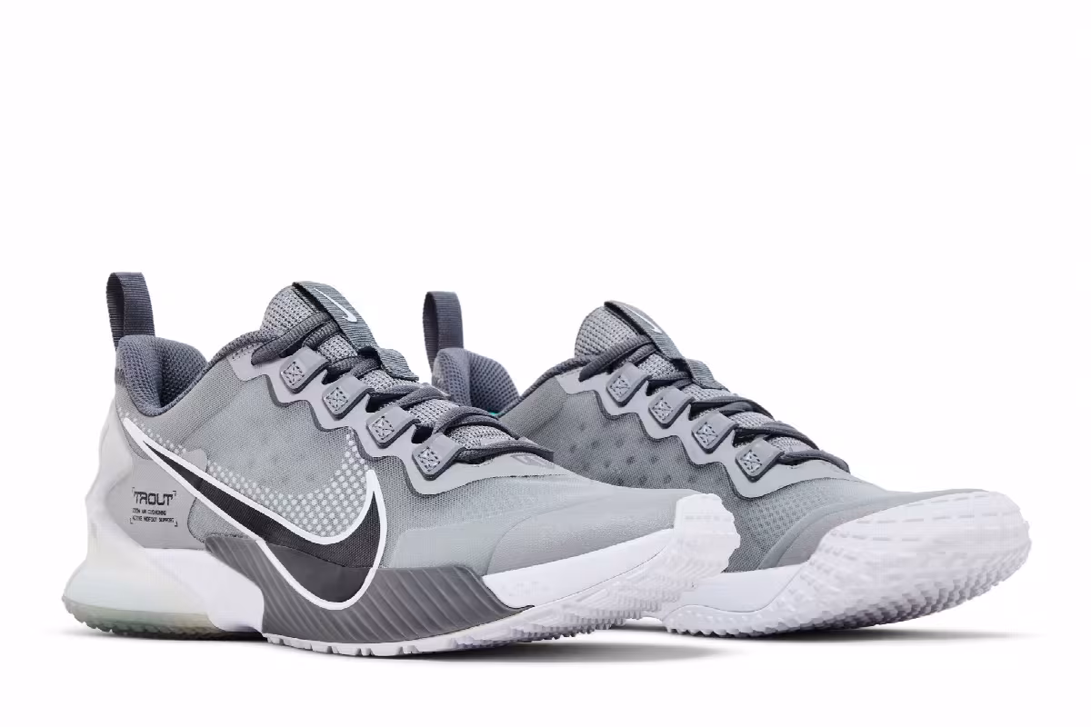 Nike Force Zoom Trout LTD TF Light Smoke Grey, view 9
