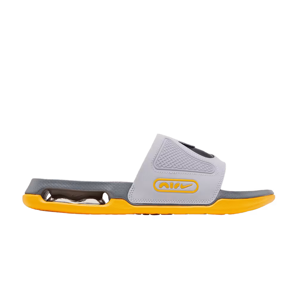 Nike Air Max Cirro Slide Wolf Grey Yellow