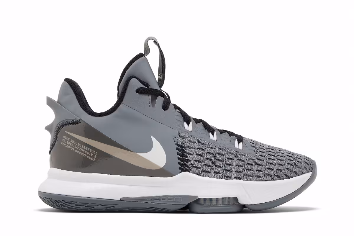 Nike LeBron Witness 5 Cool Grey, view 2