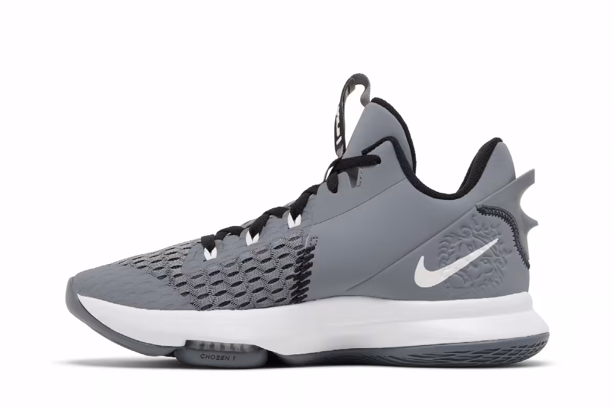 Nike LeBron Witness 5 Cool Grey, view 4