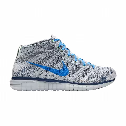 Nike Free Flyknit Chukka 'Wolf Grey Photo Blue'