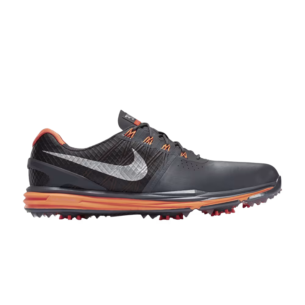 Nike Lunar Control 3 Golf Dark Grey Total Orange