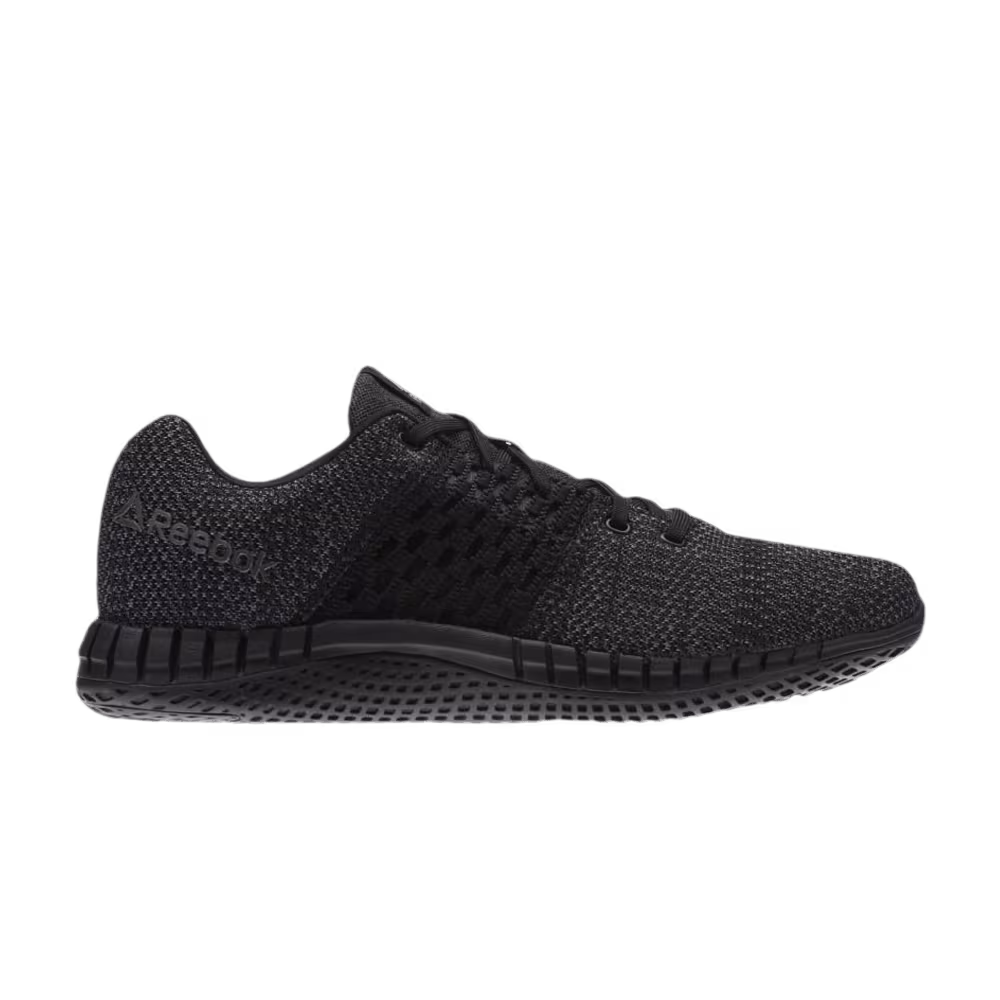 Reebok Print Run Ultraknit Black Asteroid Dust