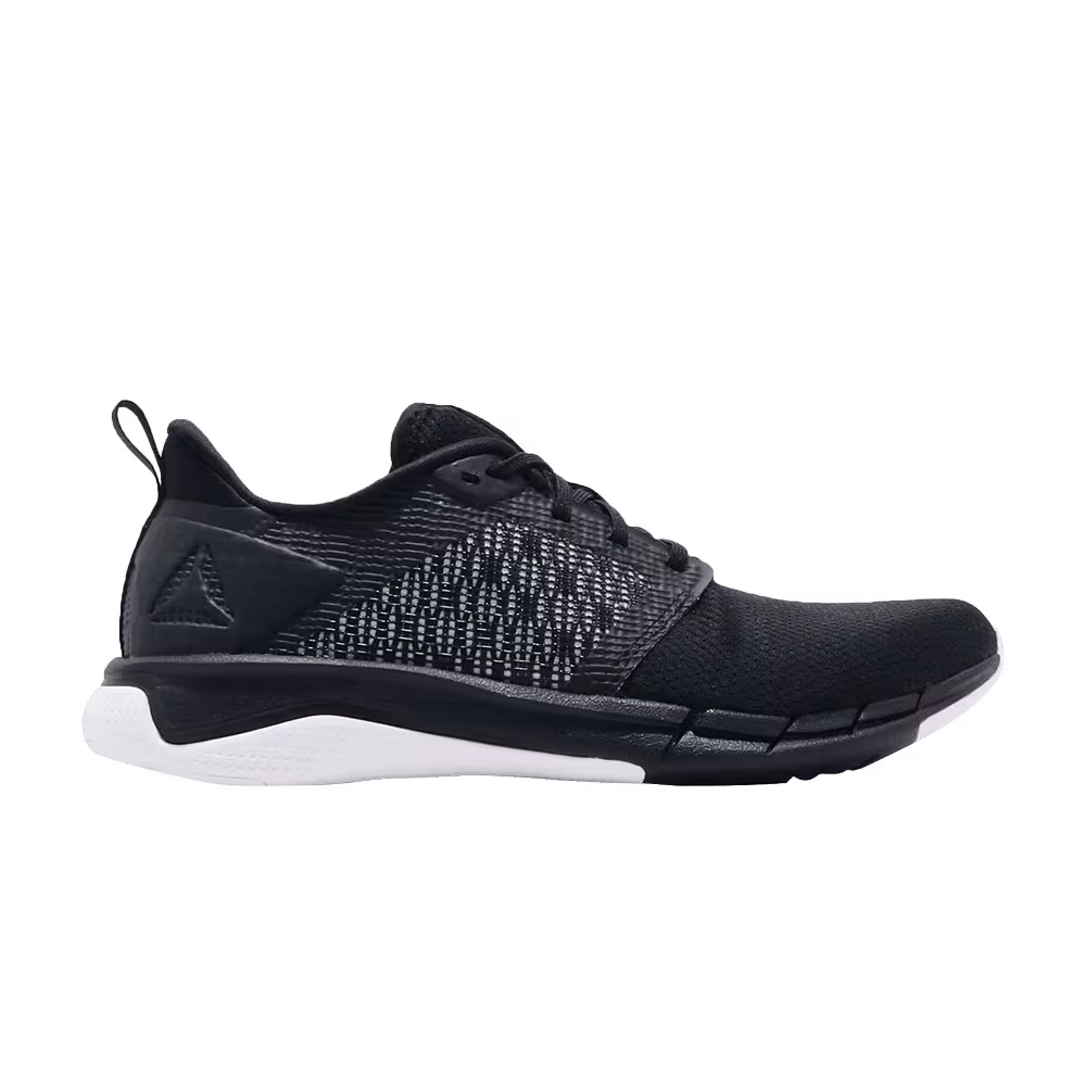 Reebok Women's Print Run 3.0 Black White