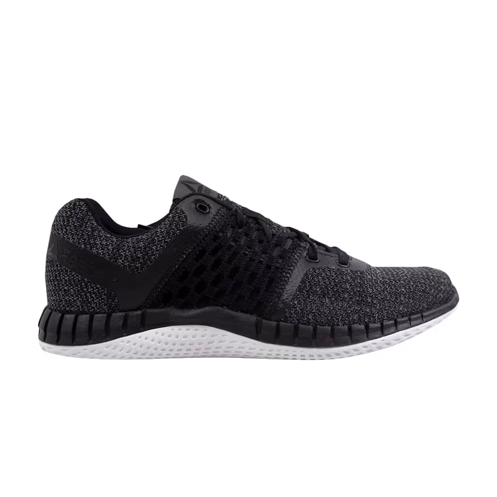 Reebok Print Run Ultraknit Black Coal