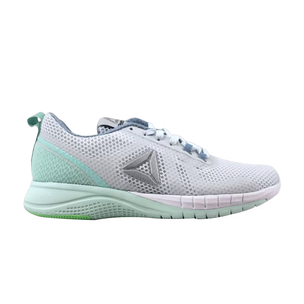 Reebok Women's Print Run 2.0 Mist Green