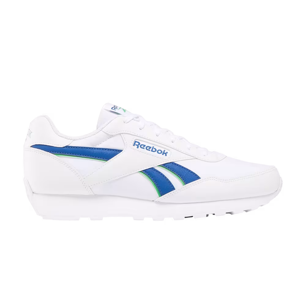 Reebok Rewind Run White Vector Blue Sport Green