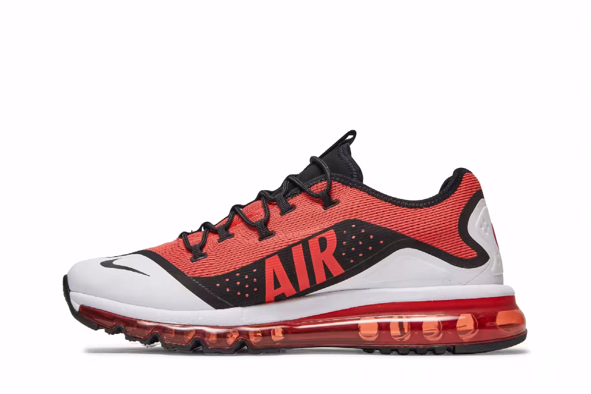 Nike Air Max More Habanero Red, view 4