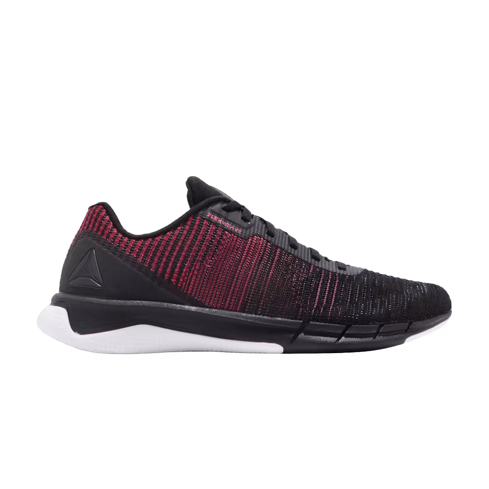 Reebok Fast Flexweave Black Wine