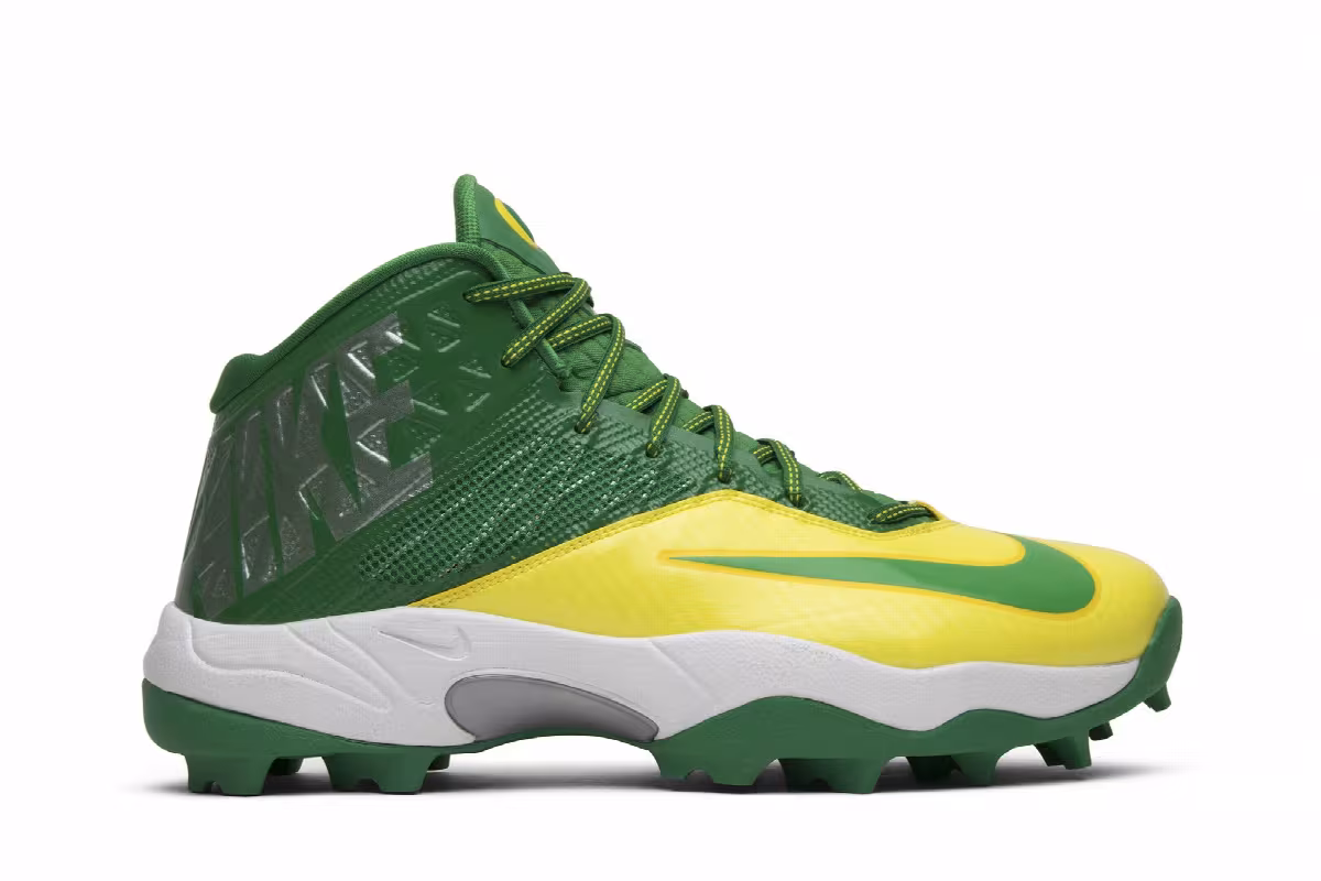 Nike Zoom Code Elite 3/4 Shark Oregon Ducks, view 2
