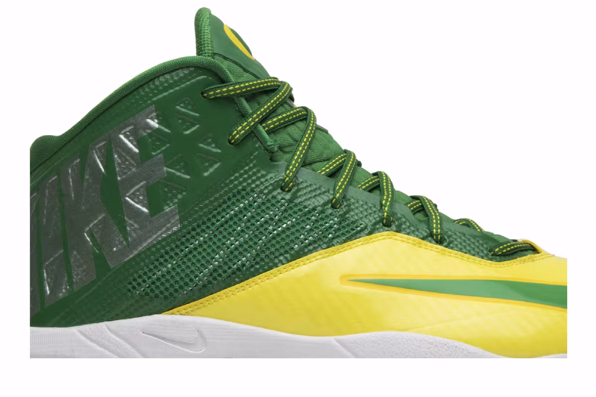 Nike Zoom Code Elite 3/4 Shark Oregon Ducks, view 3