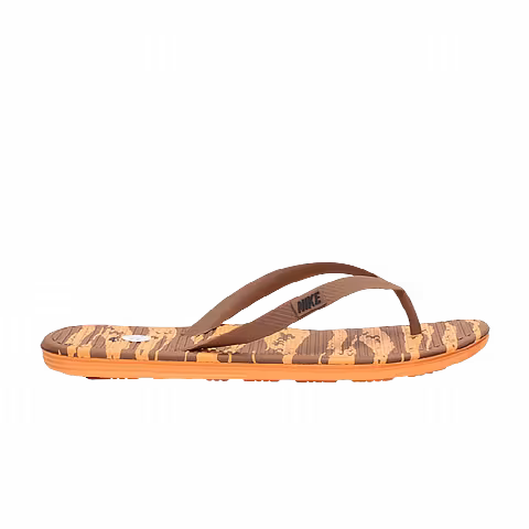 Nike Solarsoft Thong 2 'Camo Print - Light British Tan Bright Citrus'