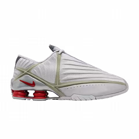 Nike Shox Supreme 'Metallic Silver Red'