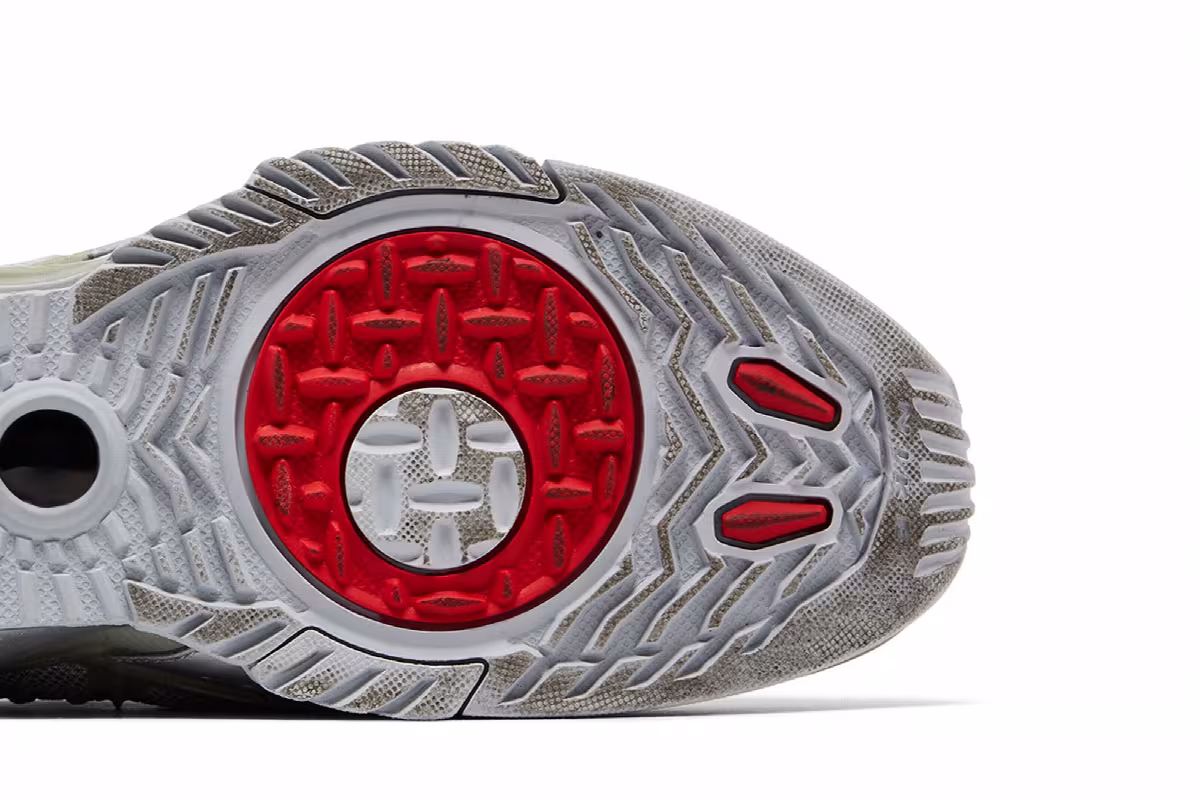 Nike Shox Supreme Metallic Silver Red, view 6