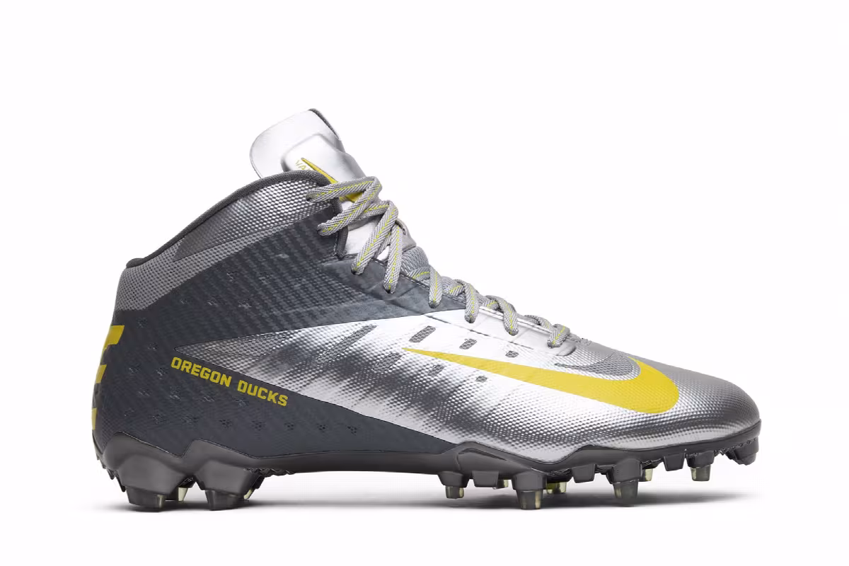 Nike Vapor Talon Elite 3/4 TD Oregon Ducks, view 2