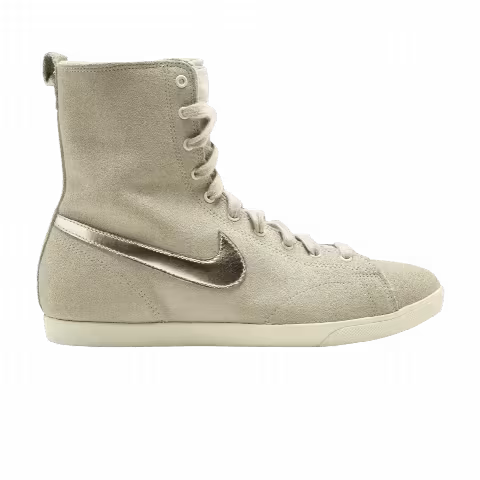 Nike Wmns Racquette Mid Leather 'Birch Metallic Gold Grain'