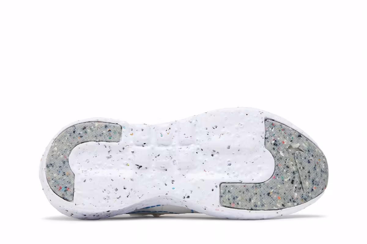 Nike Women's Crater Impact White University Blue, view 5