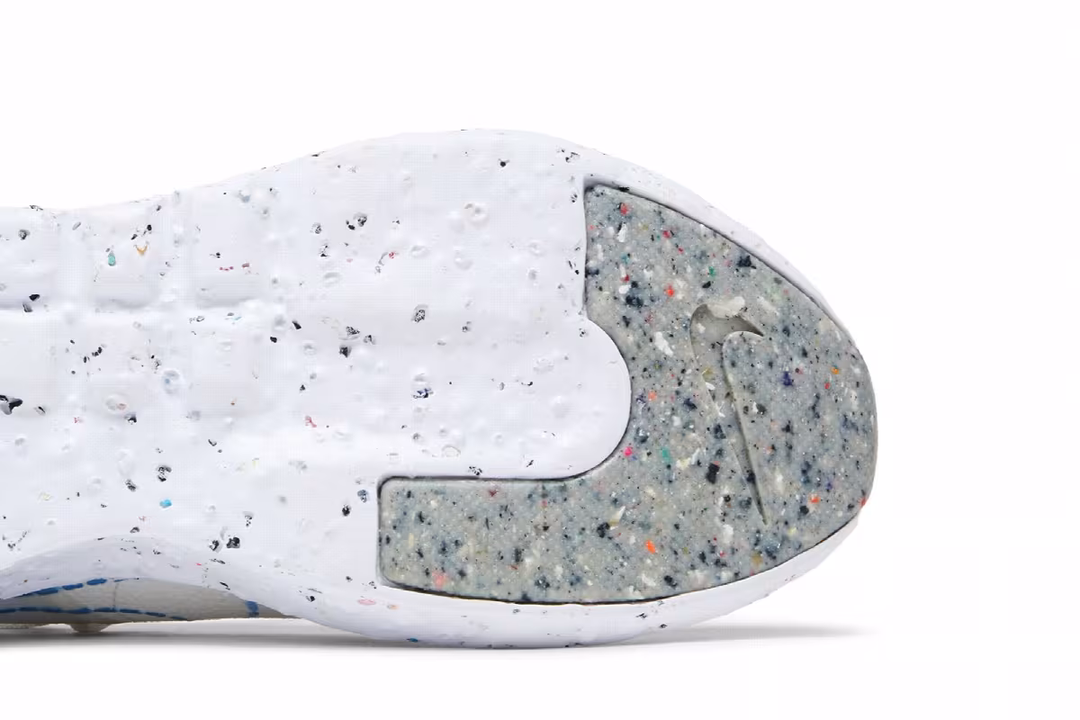 Nike Women's Crater Impact White University Blue, view 6