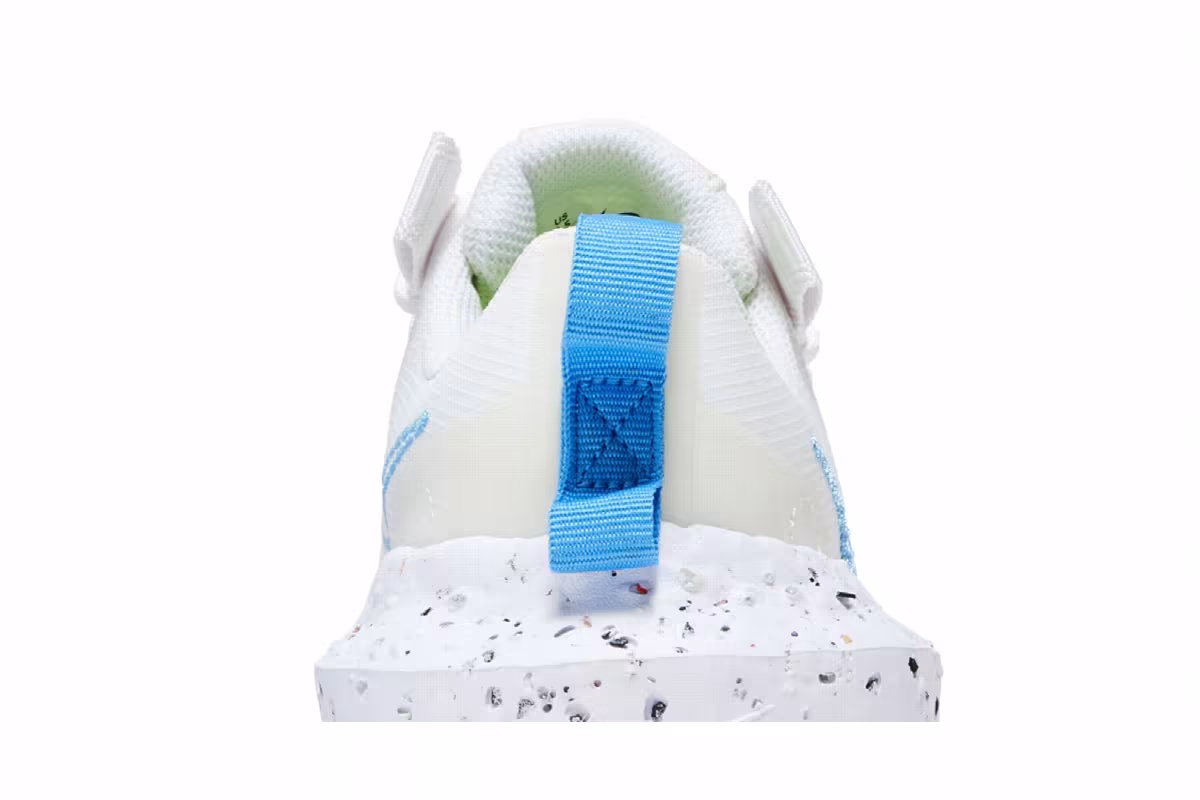 Nike Women's Crater Impact White University Blue, view 8