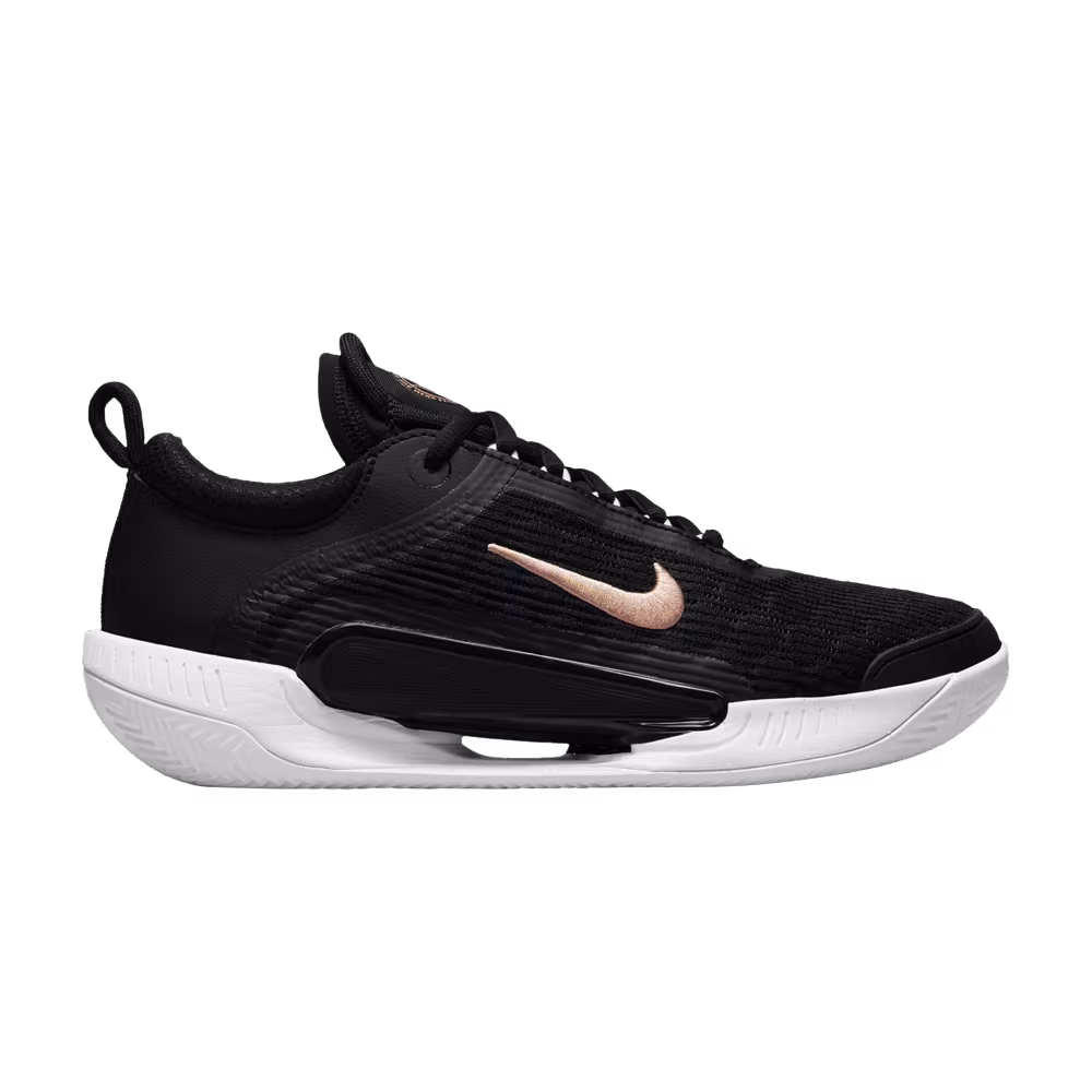 Women's NikeCourt Zoom NXT Clay Black Metallic Red Bronze