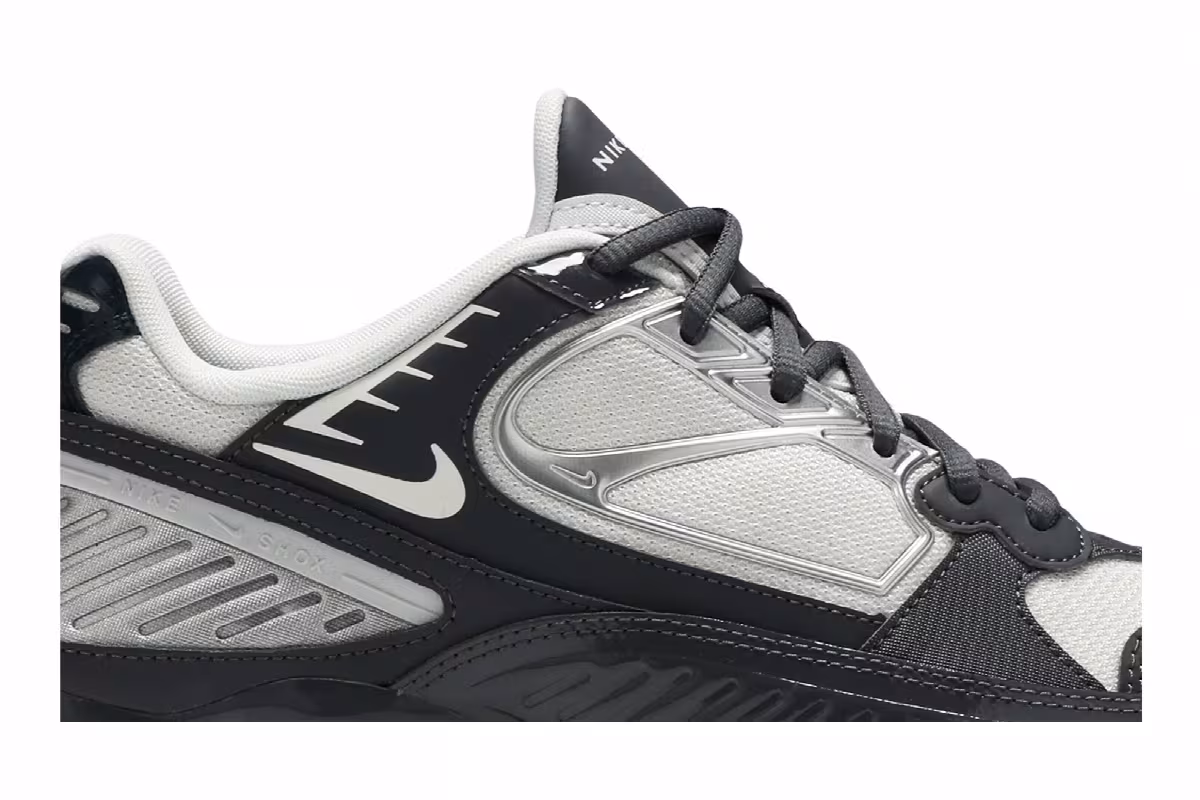 Nike Women's Shox Enigma Dark Grey Turquoise, view 3