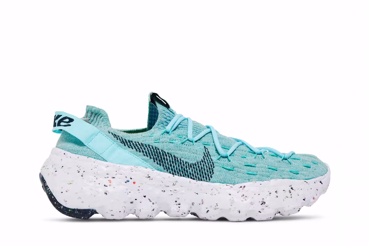 Nike Women's Space Hippie 04 Dynamic Turquoise, view 2