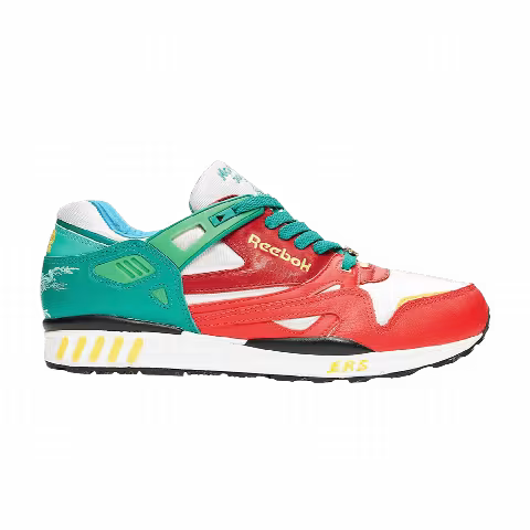 Sneakersnstuff x Reebok ERS 5000 'White Red Turquoise'