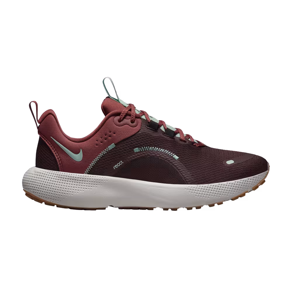 Nike Women's React Escape Run 2 Burgundy Mint