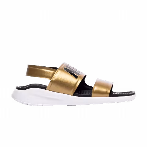 Nike Wmns Tanjun Sandal 'Metallic Gold'