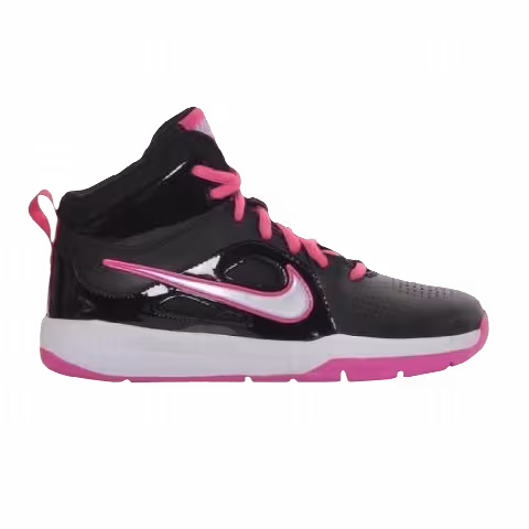Nike Team Hustle D6 GS 'Black Pink Foil'