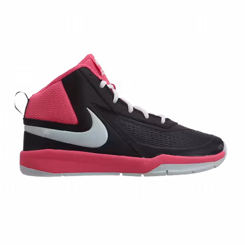 Nike Team Hustle D7 GS 'Black HyperPink'