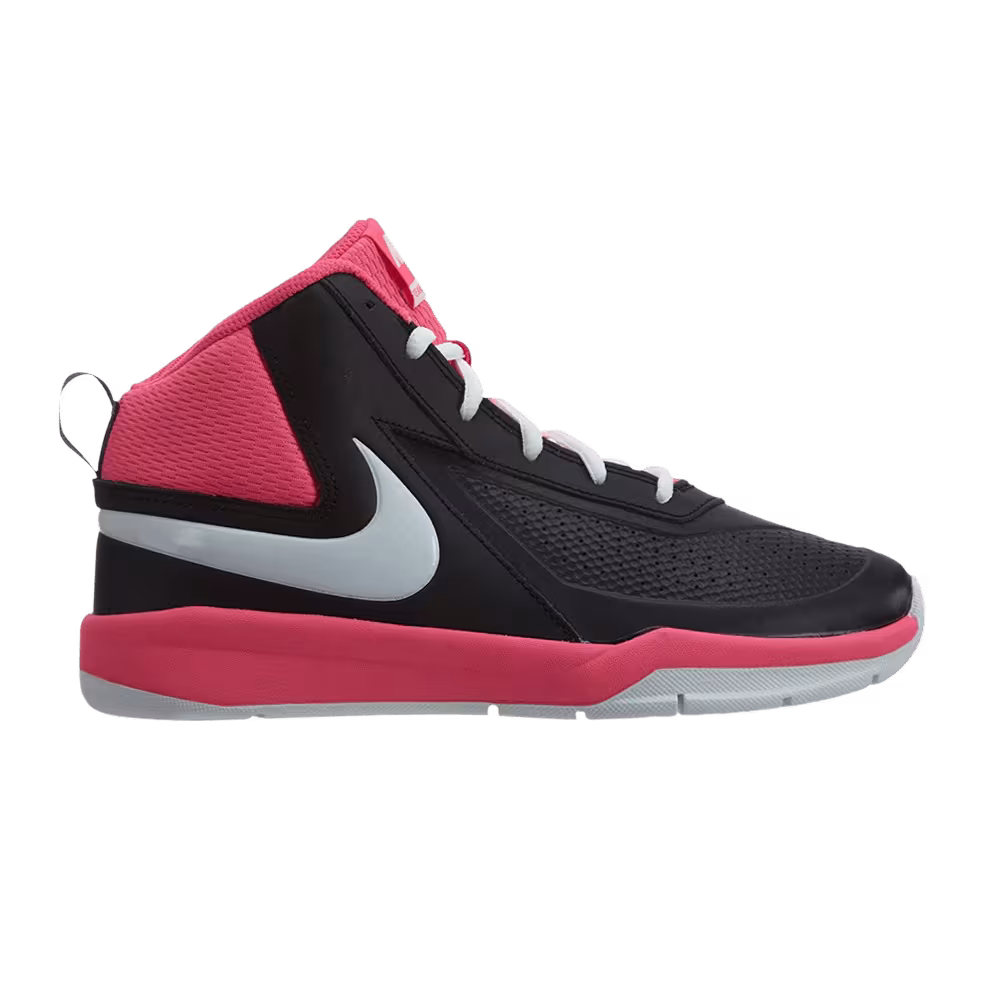 Nike Team Hustle D7 GS Black HyperPink