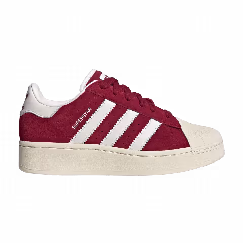 Adidas Wmns Superstar XLG 'Collegiate Burgundy White'