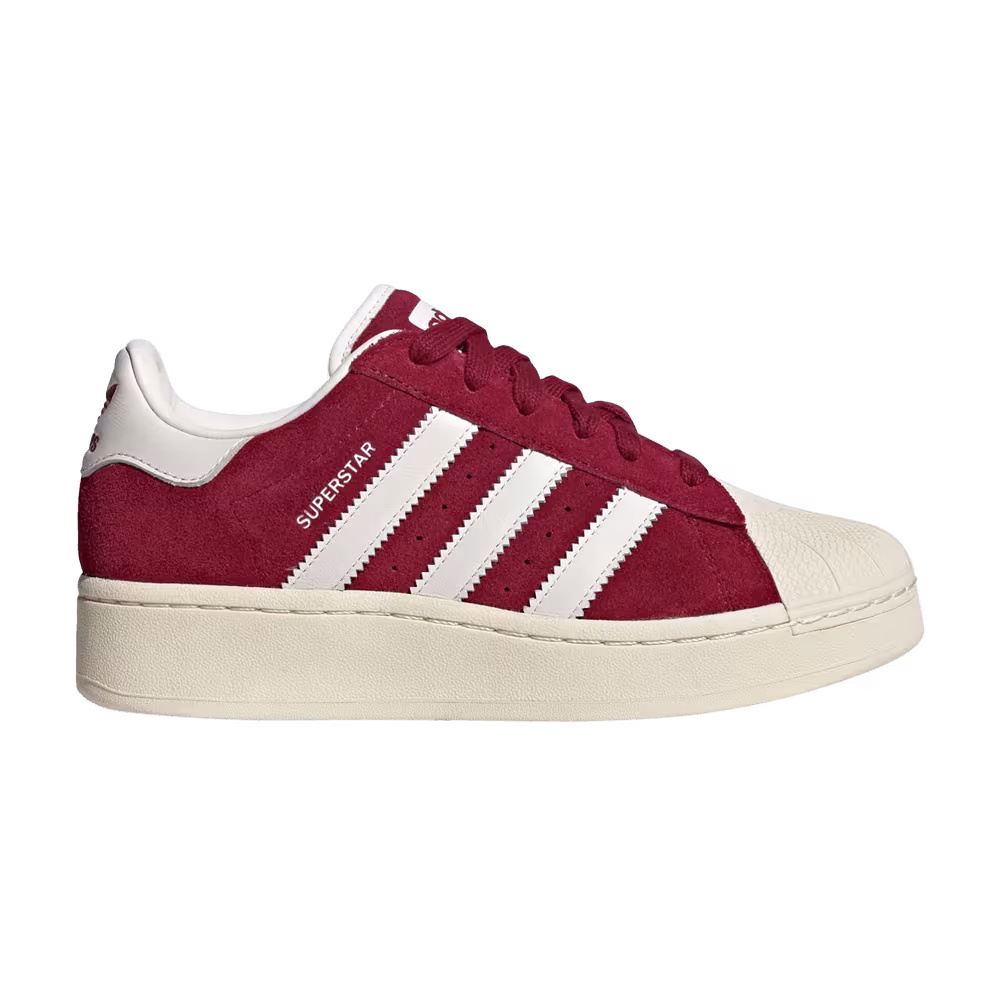Adidas Women's Superstar XLG Collegiate Burgundy White