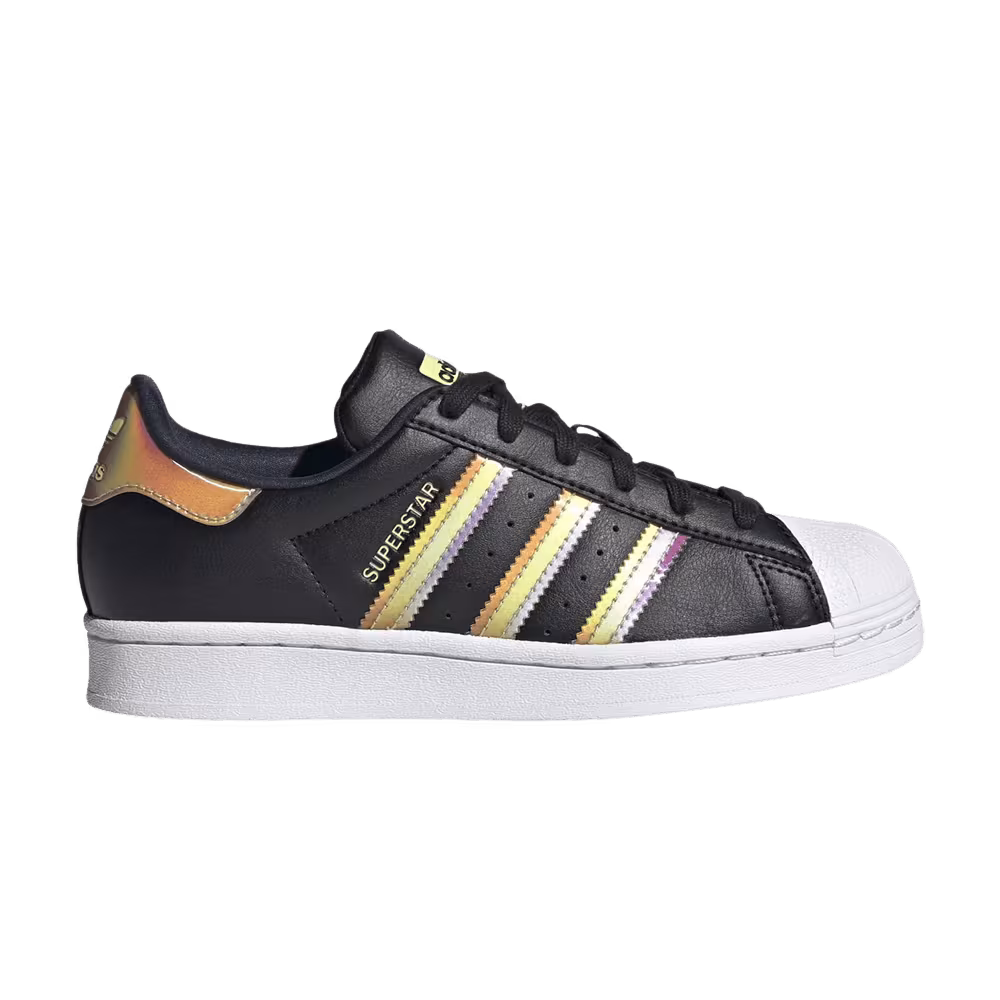 Adidas Superstar J Iridescent - Black