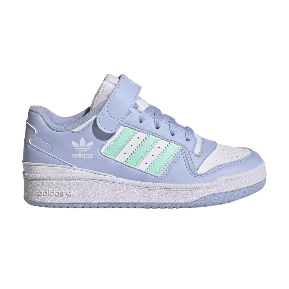 Adidas Forum Low J Blue Dawn Easy Green