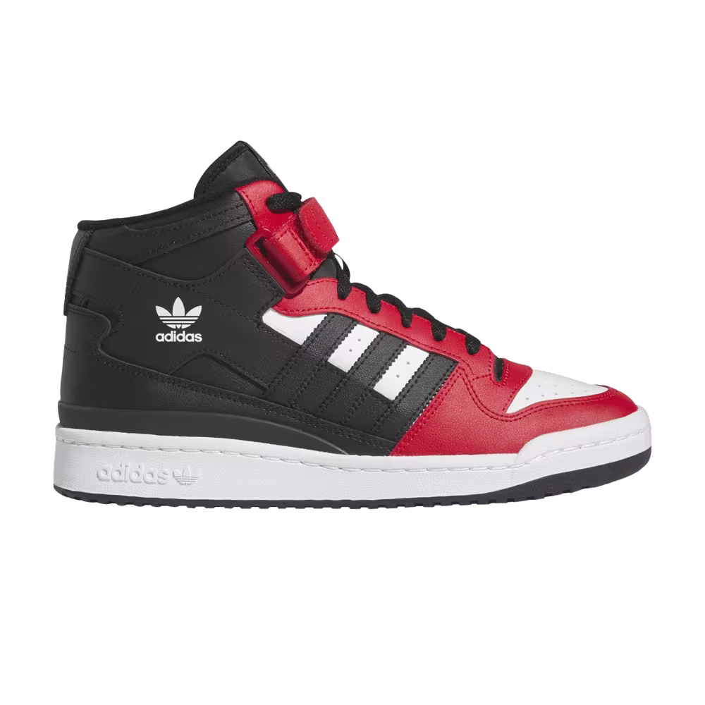 adidas Forum Mid Scarlet Black White