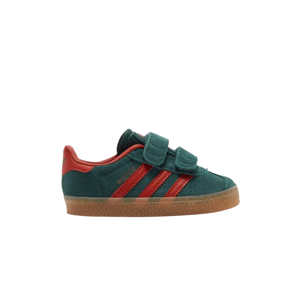 Adidas Gazelle I Collegiate Green Preloved Red