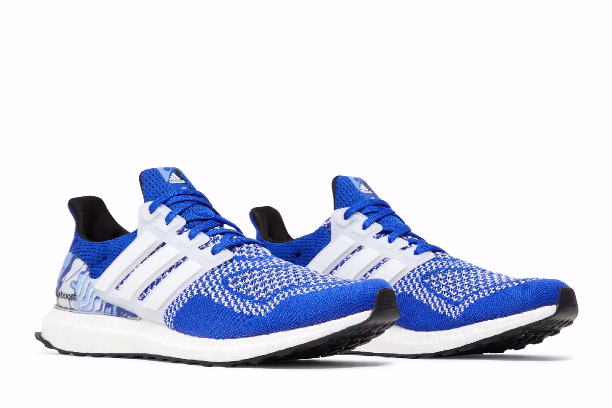 adidas UltraBoost 1.0 Lucid Blue Marble, view 9