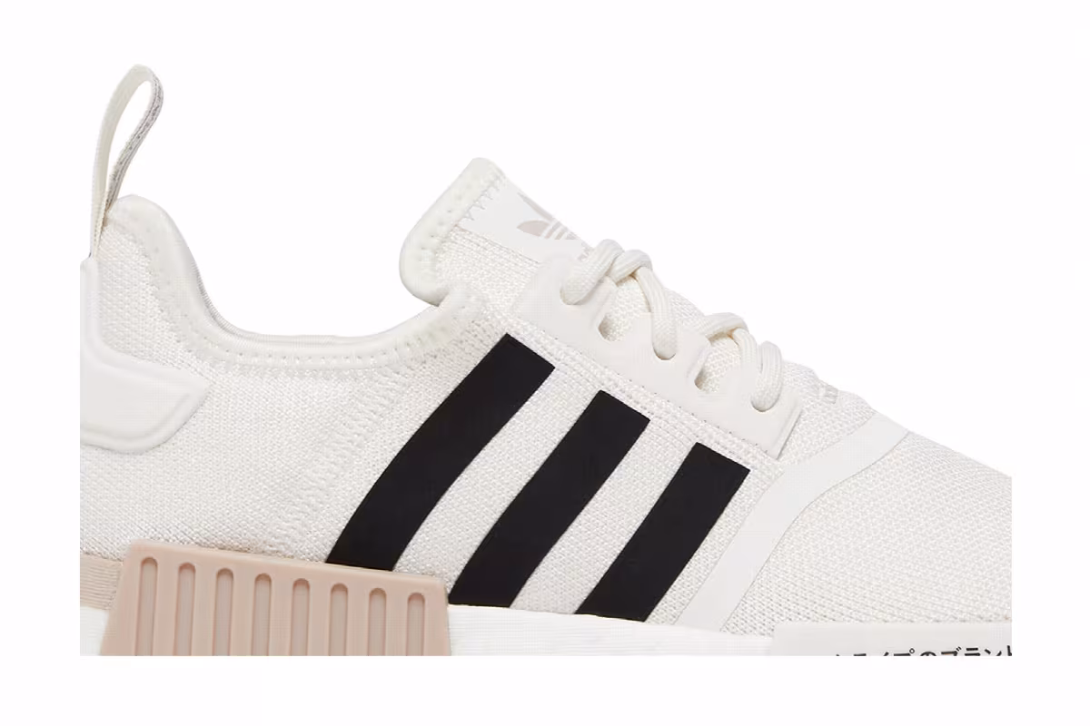 adidas Women's NMD_R1 White Black, view 3