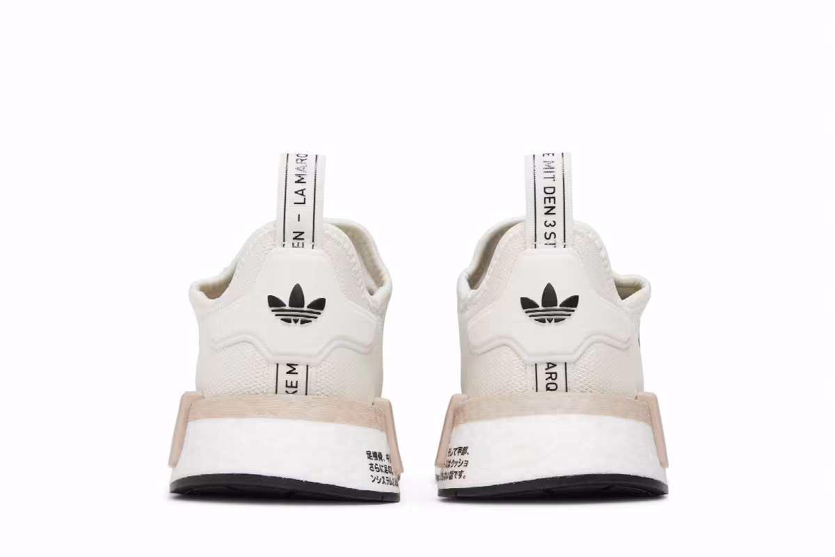 adidas Women's NMD_R1 White Black, view 7