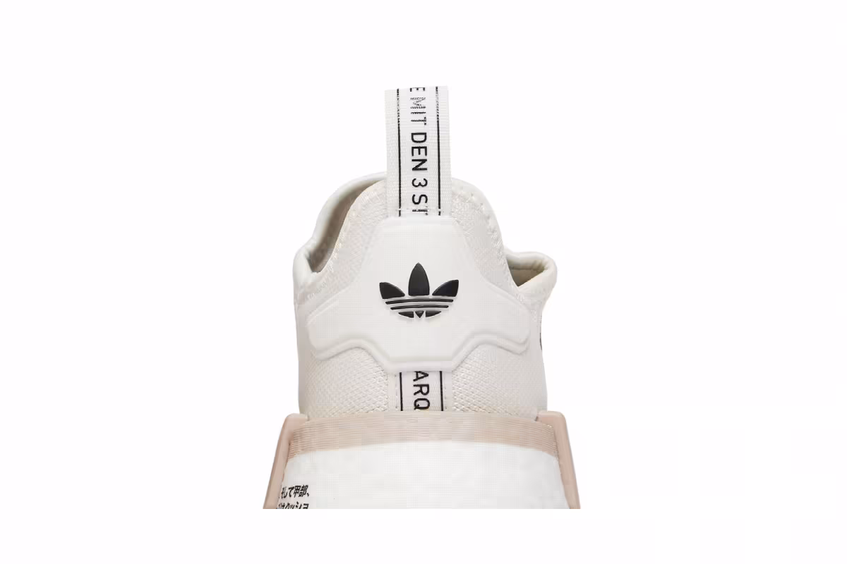 adidas Women's NMD_R1 White Black, view 8